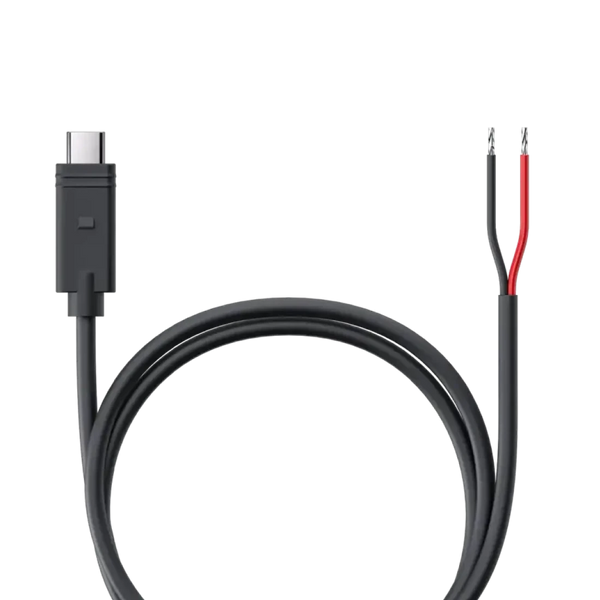 Cable for direct wiring to the motorcycle battery