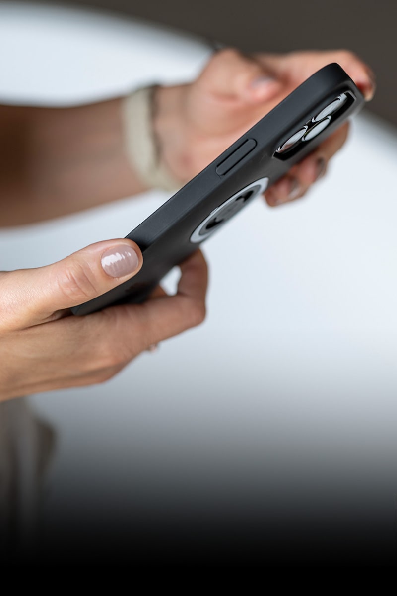 Ultraslim Phone Case is 40% thinner while being shock-proof and highly functional.
